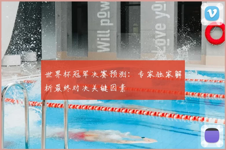 世界杯冠军决赛预测:专家独家解析最终对决关键因素