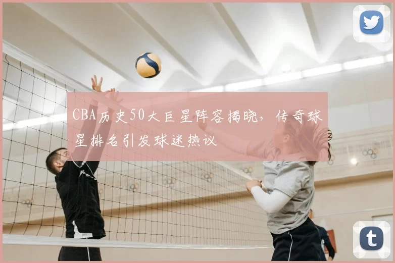 CBA历史50大巨星阵容揭晓，传奇球星排名引发球迷热议