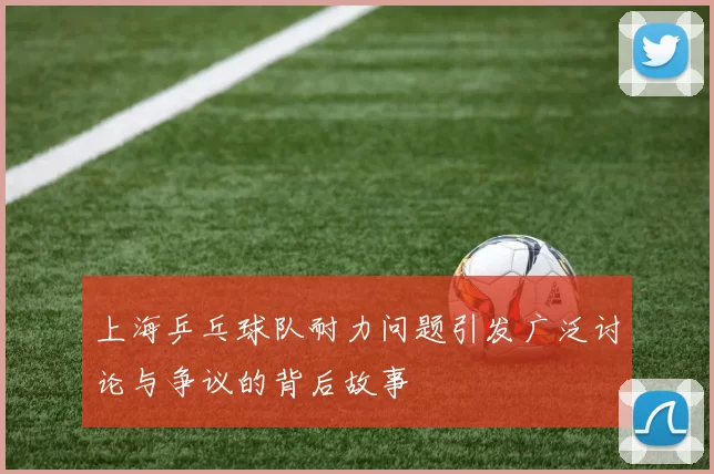 上海乒乓球队耐力问题引发广泛讨论与争议的背后故事