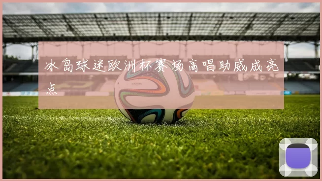 冰岛球迷欧洲杯赛场高唱助威成亮点